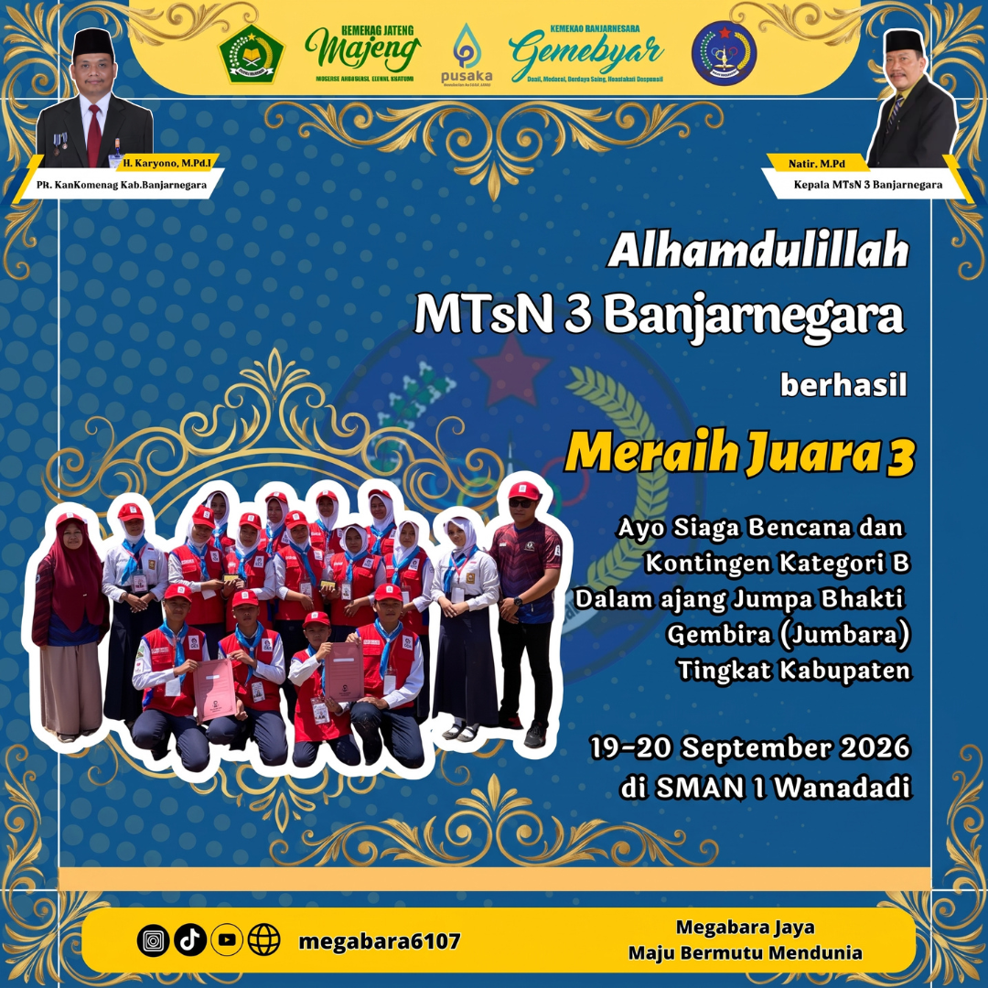 JUARA 3 DALAM AJANG JUMBARA 2026